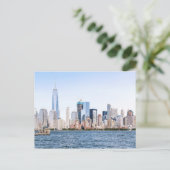 Carte Postale Lower Manhattan Color Sketch (Debout devant)