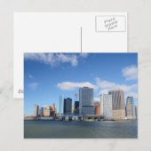 Carte postale Lower Manhattan Skyline (Devant / Derrière)