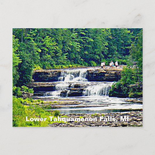 Carte Postale Lower Tahquamenon Falls State Park, Michigan (Devant)