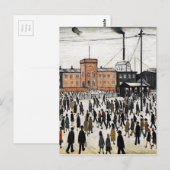 Carte Postale lowry va au design de travail (Devant / Derrière)