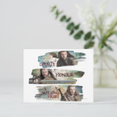 Carte Postale Loyauté, Honneur, Un Coeur Volant (Debout devant)