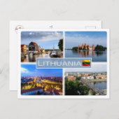 Carte Postale LT Lituanie - (Devant / Derrière)
