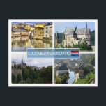 Carte Postale LU Luxembourg -<br><div class="desc">Voyages et PostCard Voici le souvenir de vos vacances à Luxembourg. Cette image contient une représentation des lieux suivants : Alzette - Château de Vianden - Cathédrale Notre-Dame - Grund. Impressionnez vos amis et votre famille avec des souvenirs uniques de la grande excursion. Essaie-nous !</div>
