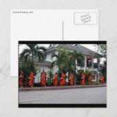 Carte Postale luang alms (Devant / Derrière)