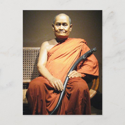 Carte Postale Luang Poo Cha Subhaddho ... Moine bouddhiste (Devant)