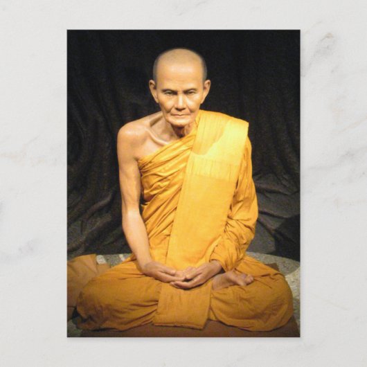 Carte Postale Luang Poo Mun Bhuridatto ... Moine bouddhiste (Devant)