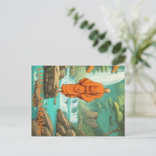 Carte postale Luang Prabang (Debout devant)