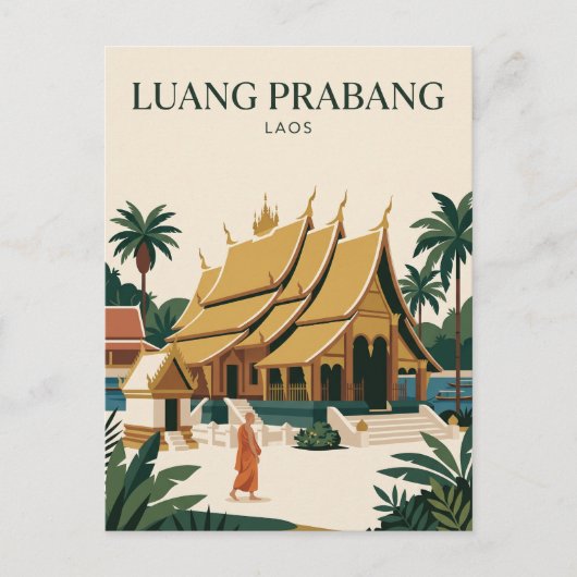 Carte Postale Luang Prabang Laos (Devant)