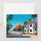 Carte Postale Luang Prabang Laos (Devant / Derrière)