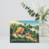 Carte Postale Luang Prabang Laos (Debout devant)