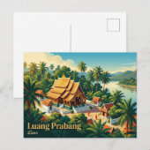 Carte Postale Luang Prabang Laos (Devant / Derrière)