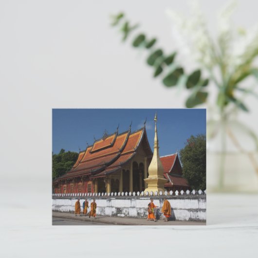 Carte postale Luang Prabang, Laos (Debout devant)