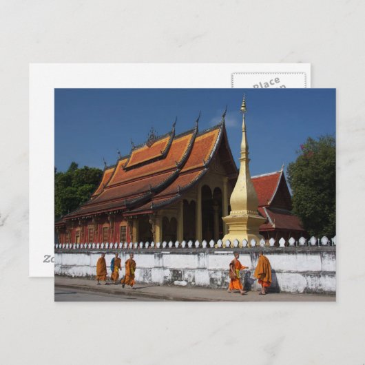 Carte postale Luang Prabang, Laos (Devant / Derrière)