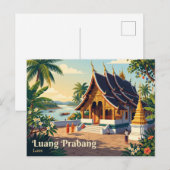 Carte Postale Luang Prabang Laos (Devant / Derrière)