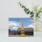 Carte Postale luang stupa (Debout devant)