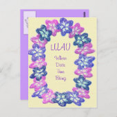 Carte Postale Luau Lei (Devant / Derrière)