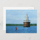 Carte Postale Lubec Channel Peinture de lumière (Devant / Derrière)