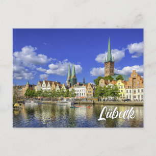 Carte Postale Lubeck, Allemagne