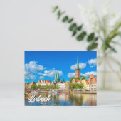Carte Postale Lubeck, Allemagne (Debout devant)