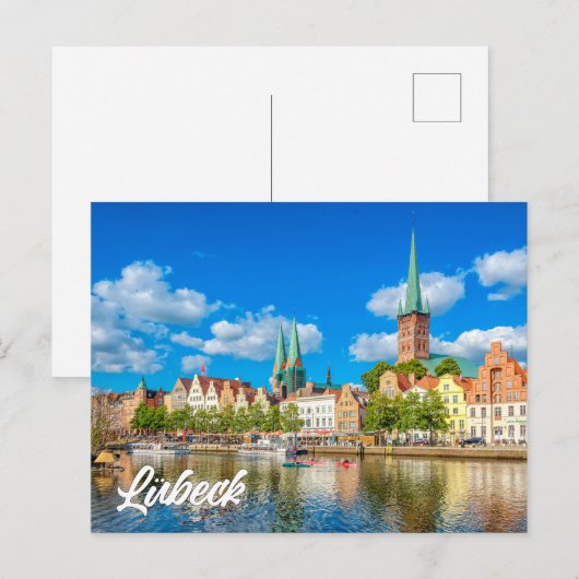 Carte Postale Lubeck, Allemagne (Devant / Derrière)