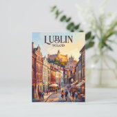 Carte Postale Lublin Pologne (Debout devant)