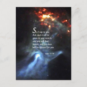 Carte Postale Luc 11:9