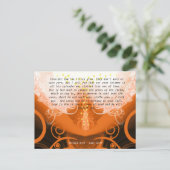 Carte Postale Luc 12:27 Voyez comment les lis poussent. (Debout devant)