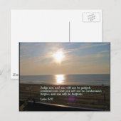 Carte Postale Luc 6:37 lever du soleil (Devant / Derrière)