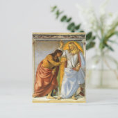 Carte Postale Luca Signorelli : Le Christ et le Doutant Thomas (Debout devant)