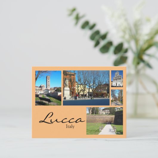 Carte Postale Lucca Collage (Debout devant)