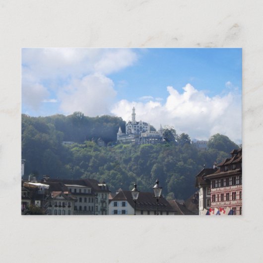 Carte postale Lucerne Chateaux Gutsch (Devant)