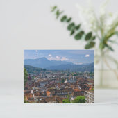 Carte postale Lucerne Cityscape View (Debout devant)