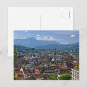 Carte postale Lucerne Cityscape View (Devant / Derrière)