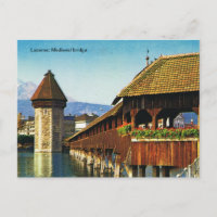 Lucerne ; pont médiéval