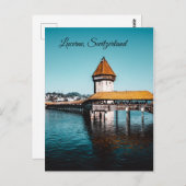 Carte Postale Lucerne, Suisse (Devant / Derrière)