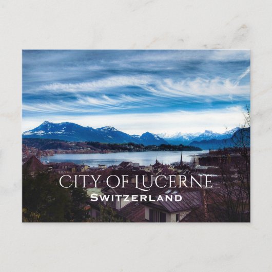 Carte Postale Lucerne, Suisse (Devant)