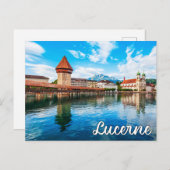 Carte Postale Lucerne, Suisse (Devant / Derrière)
