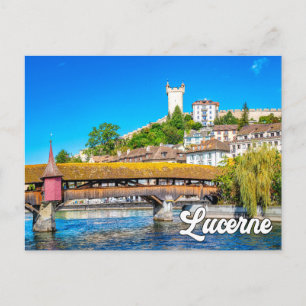 Carte Postale Lucerne, Suisse