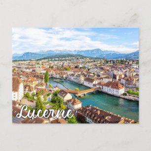 Carte Postale Lucerne, Suisse