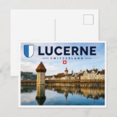Carte Postale Lucerne - Suisse (Devant / Derrière)