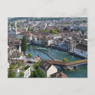 Carte Postale Lucerne, Suisse