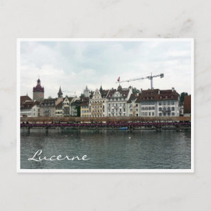 Carte Postale lucerne suisse