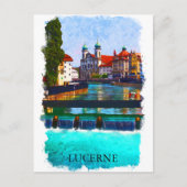 Carte Postale Lucerne Suisse Europe Suisse (Devant)