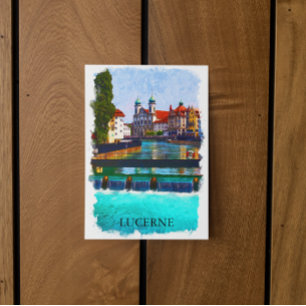 Carte Postale Lucerne Suisse Europe Suisse