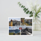 Carte Postale Lucerne - Suisse - Mosaïque - (Debout devant)