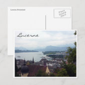 Carte Postale lucerne vista (Devant / Derrière)