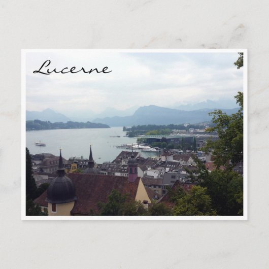 Carte Postale lucerne vista (Devant)