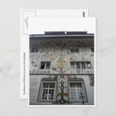 Carte Postale lucerne zunfthaus (Devant / Derrière)