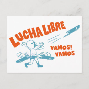 CARTE POSTALE LUCHA LIBRE#28