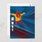 Carte Postale luchador (Devant / Derrière)